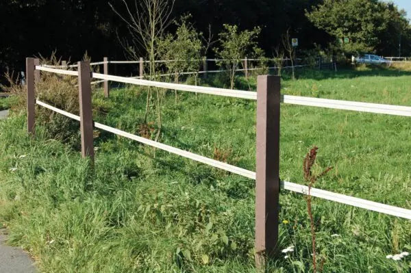 Vierkantpfosten aus Kunststoff Horses Home