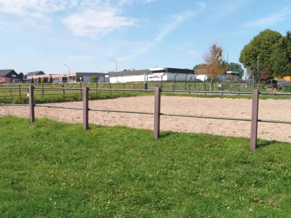 Vierkantpfosten aus Kunststoff Horses Home